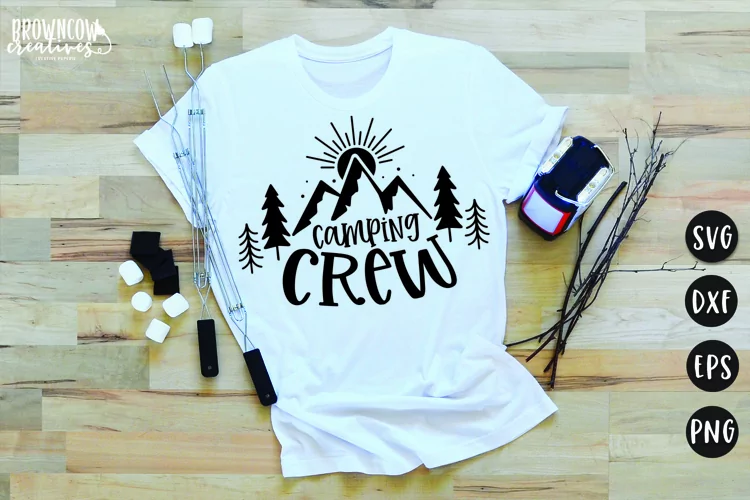 Camping Crew SVG, Camping SVG Cut File