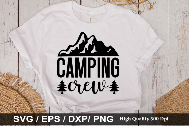 Camping crew SVG - Camping Design