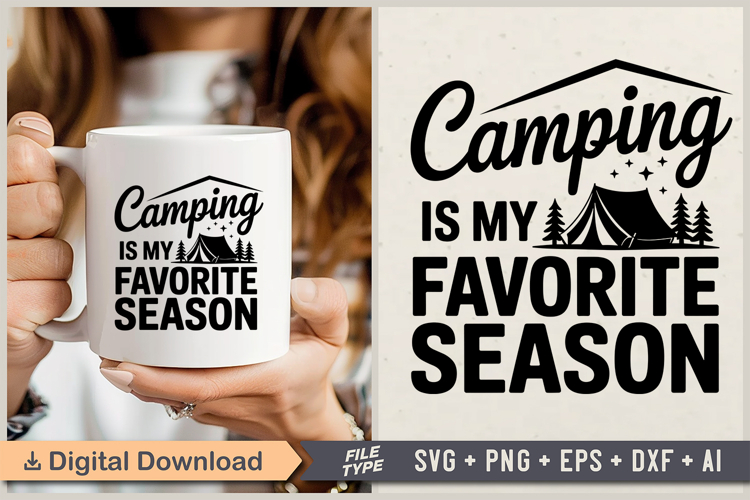 Happy Camper Clipart Image 20