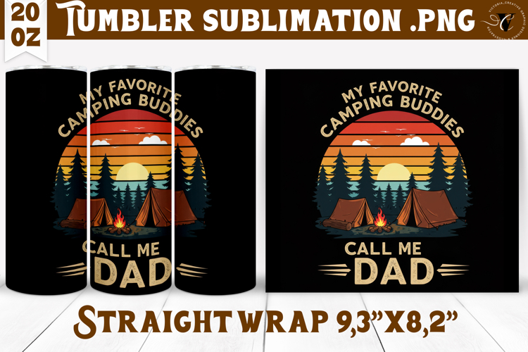 Tumbler Sublimation | Camping | Funny camp