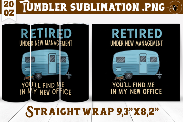 Tumbler Sublimation | Camping | Funny camp