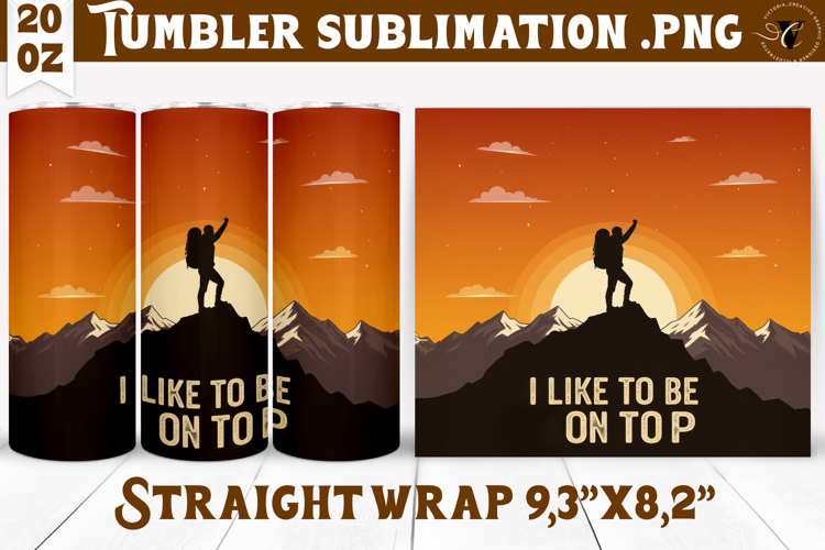 Tumbler Sublimation | Camping | Funny camp