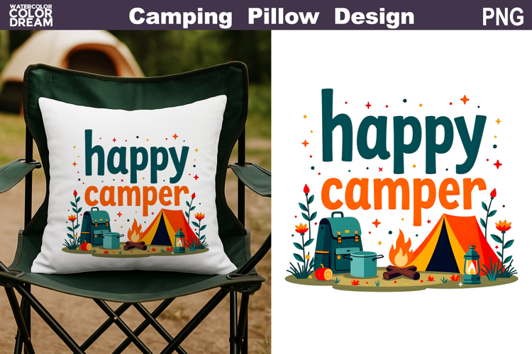 Happy Camper Clipart Image 12