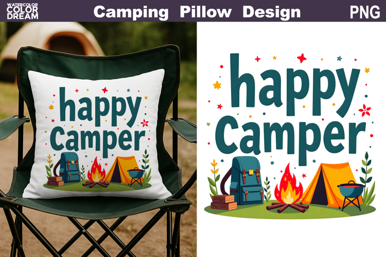 Happy Camper Clipart Image 11