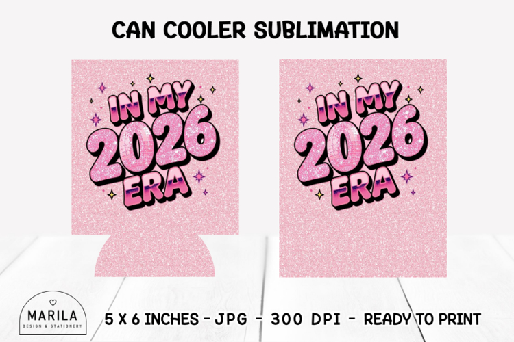 2026 Can Cooler Wrap | Can Holder Wrap 12oz Sublimation #4