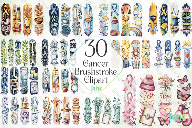 Cancer Ribbon Clipart Image 20