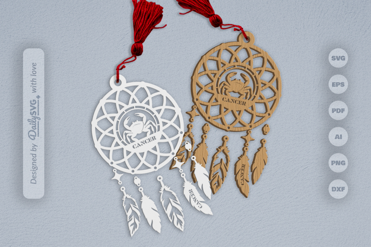 Cancer Zodiac Svg Image 8