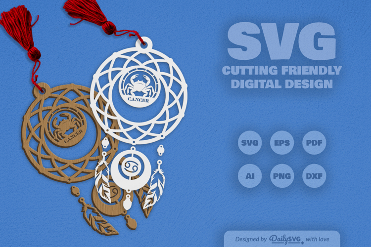 Cancer Zodiac Svg Image 2