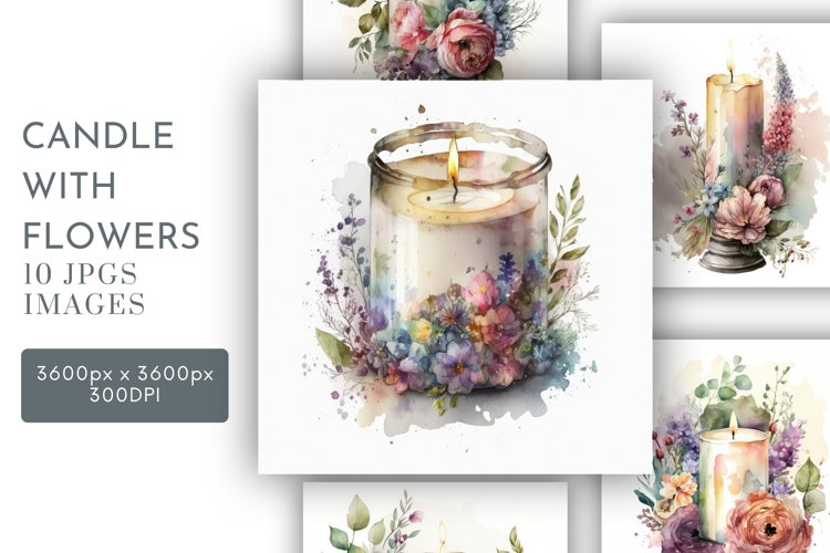 Candle Graphic Image 6