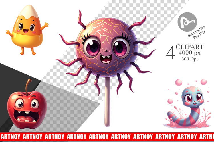 Trick or Treat Clipart Image 9