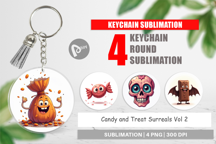 Keychain Candy and Treat Surreals
