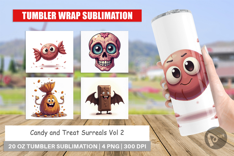 Tumbler Candy and Treat Surreals