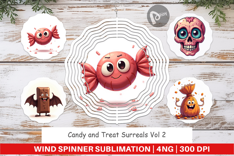 Wind Spinner Candy and Treat Surreals