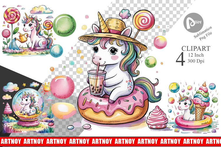 Unicorn PNG Image 23