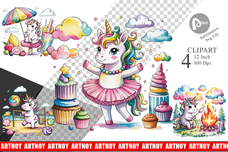 Unicorn PNG Image 24