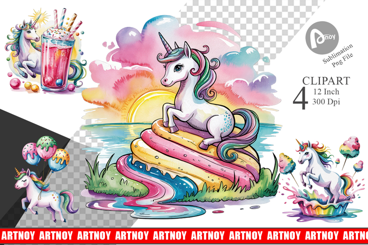 Unicorn PNG Image 17
