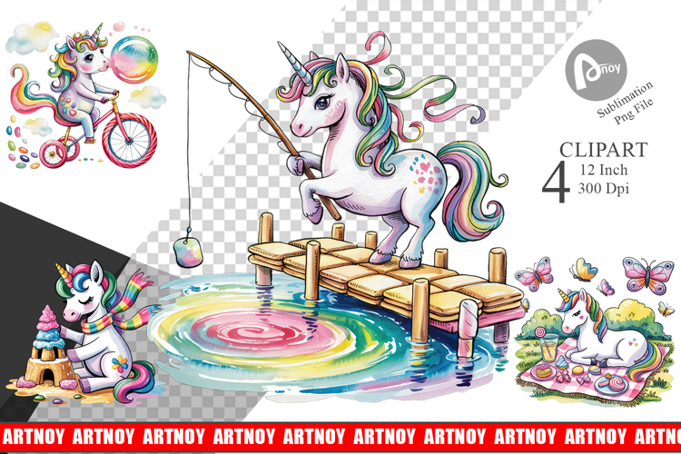 Unicorn PNG Image 16