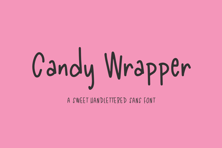 Candy Wrapper Sans