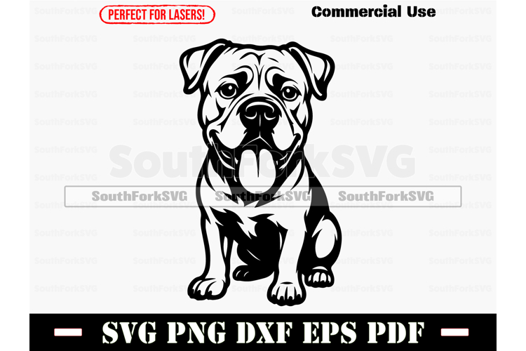Cane Corso big head SVG PNG DXF EPS PDF