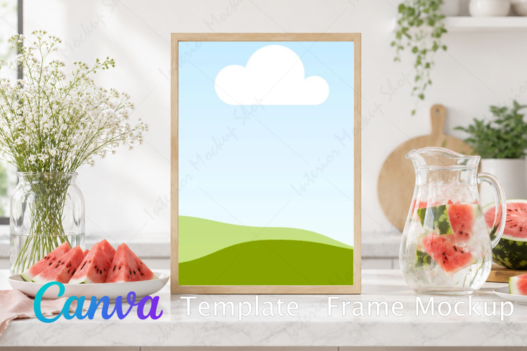 Canva Template | Frame Mockup