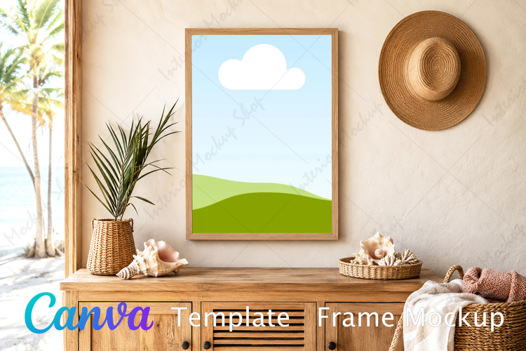 Canva Template | Frame Mockup