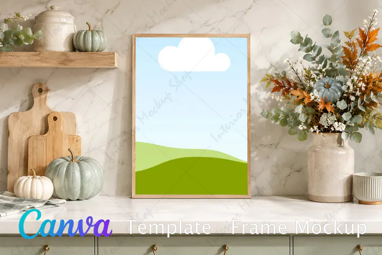 Canva Template | Frame Mockup