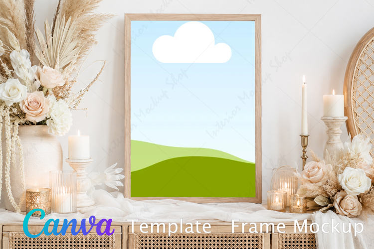 Canva Template | Frame Mockup