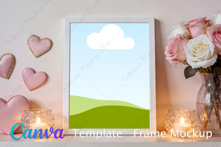Canva Template | Frame Mockup