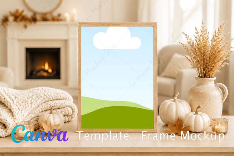 Canva Template | Frame Mockup