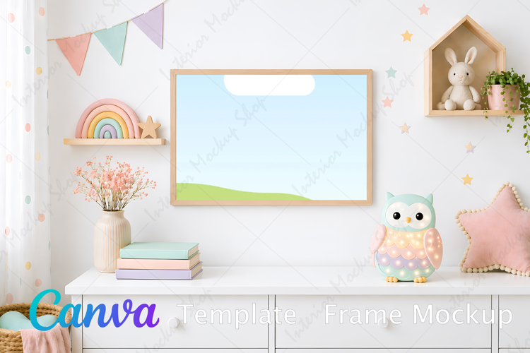 Canva Template | Frame Mockup
