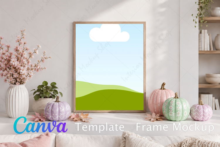 Canva Template | Frame Mockup