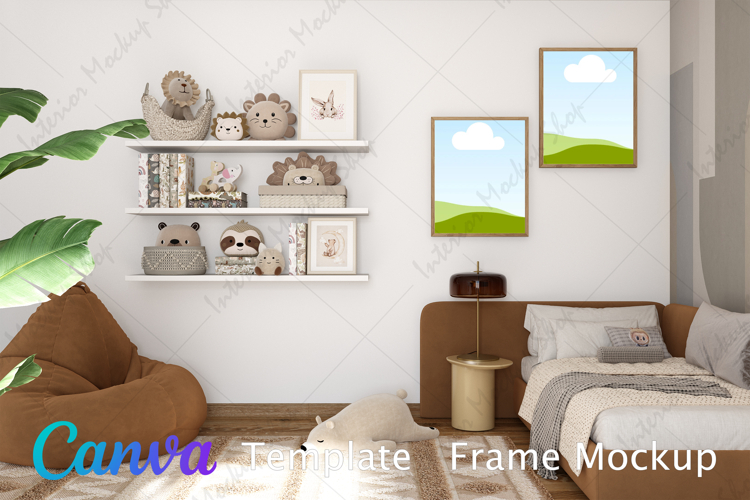 Canva Template | Frame Mockup