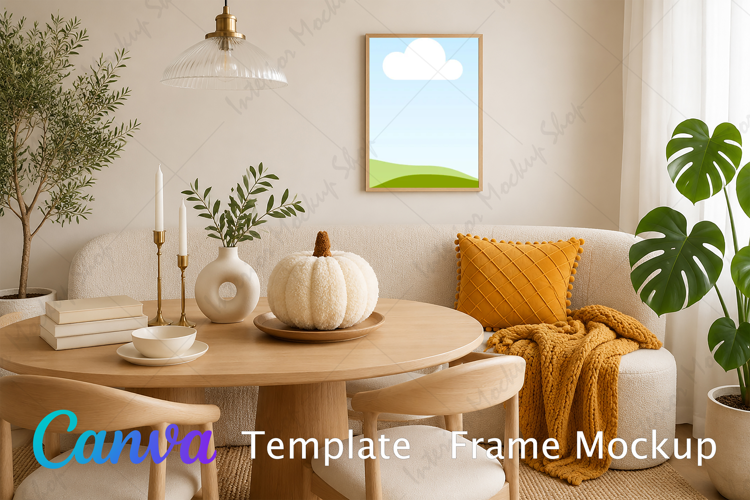Canva Template | Frame Mockup