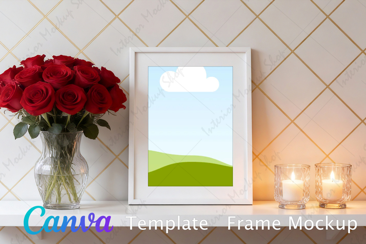 Canva Template | Frame Mockup