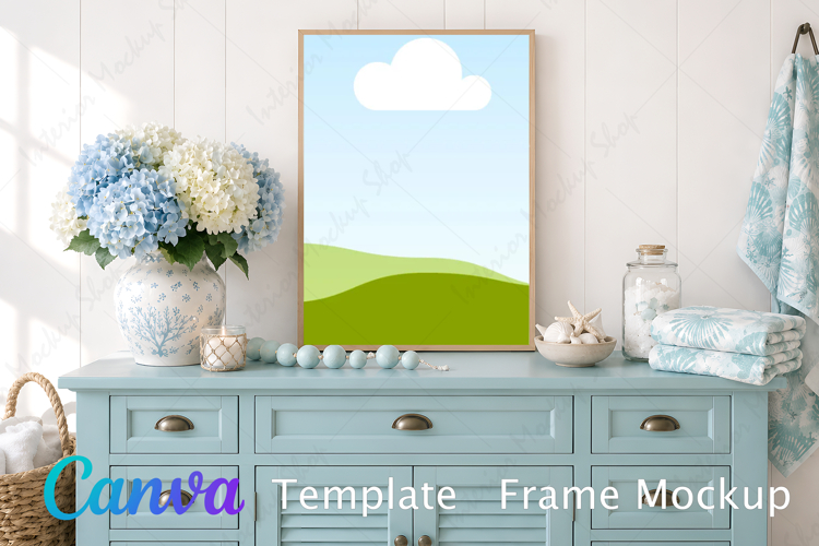 Canva Template | Frame Mockup