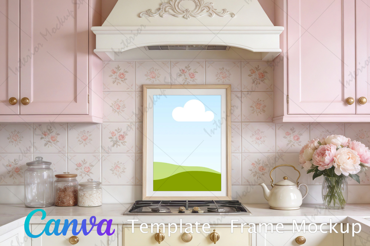 Canva Template | Frame Mockup