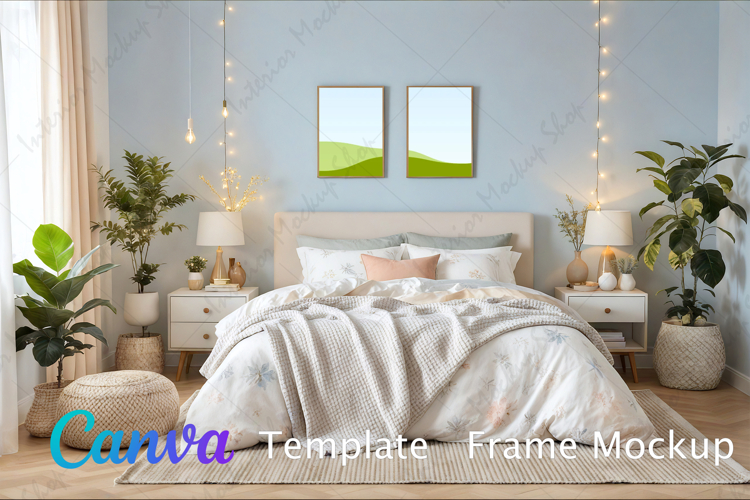 Canva Template | Frame Mockup