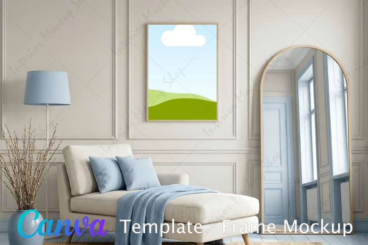Canva Template | Frame Mockup