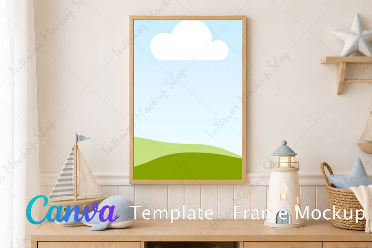 Canva Template | Frame Mockup
