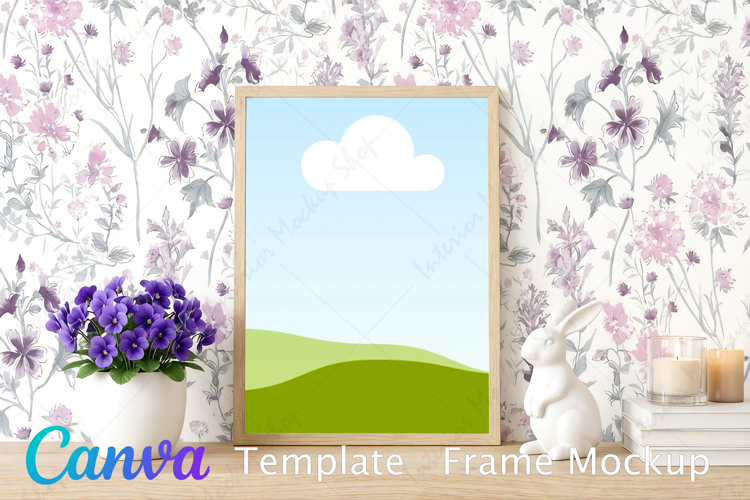 Canva Template | Frame Mockup