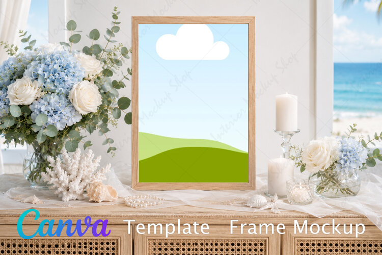 Canva Template | Frame Mockup example image 1