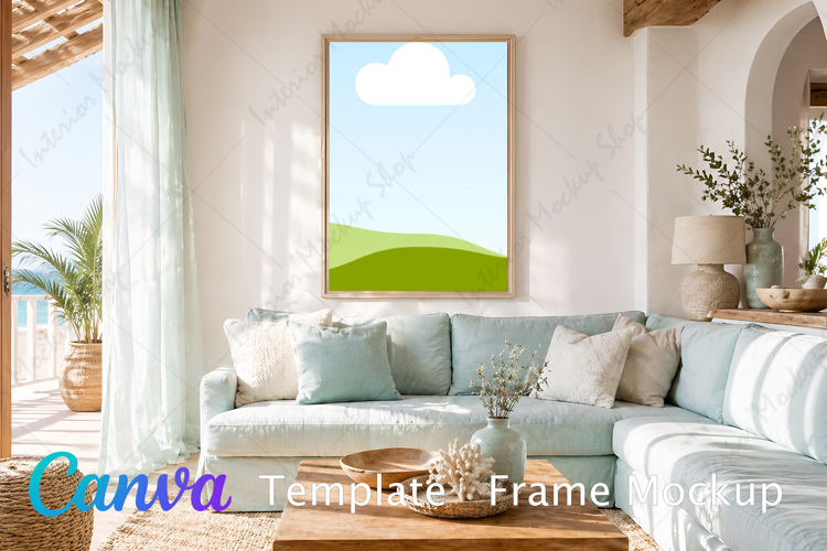 Canva Template | Frame Mockup