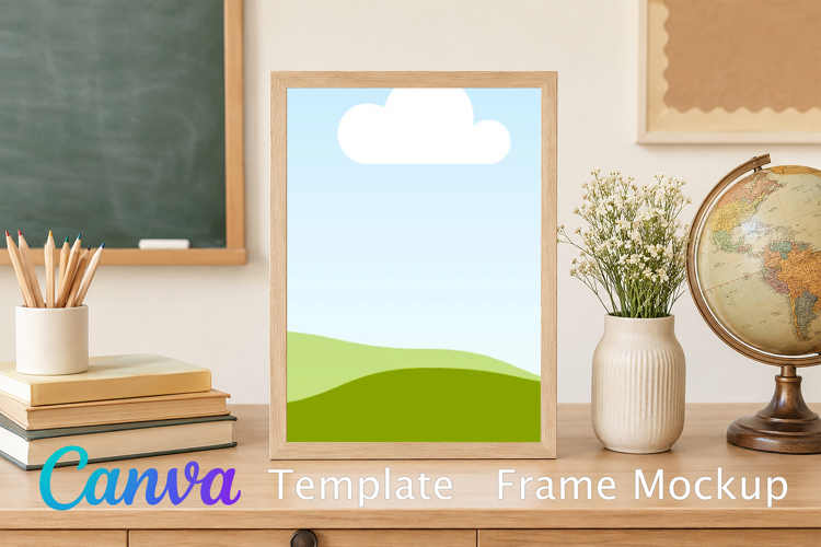 Canva Template | Frame Mockup