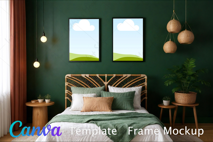 Canva Template | Frame Mockup