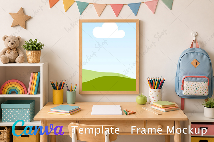 Canva Template | Frame Mockup