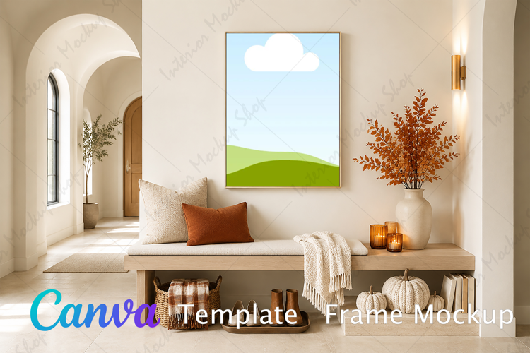 Canva Template | Frame Mockup