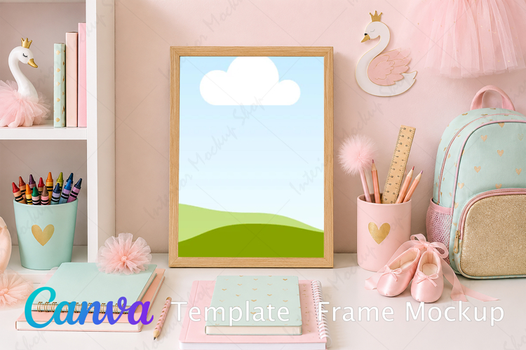 Canva Template | Frame Mockup