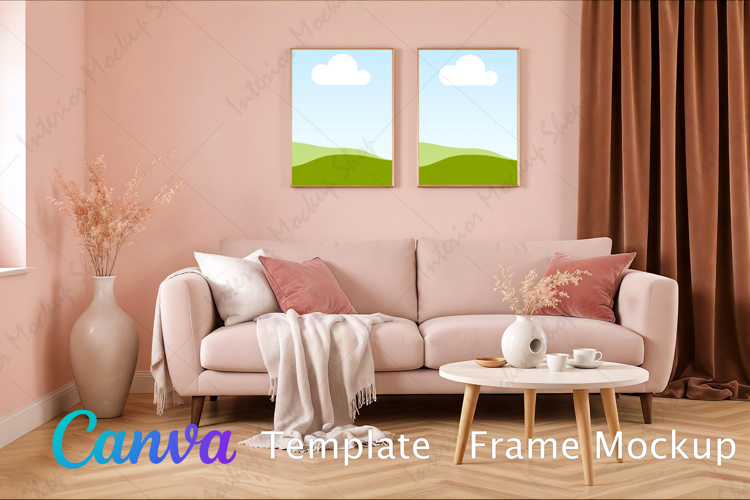Canva Template | Frame Mockup