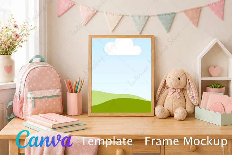 Canva Template | Frame Mockup
