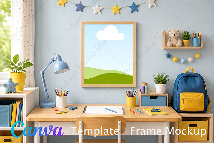 Canva Template | Frame Mockup